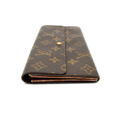 Louis Vuitton | Monogram Long Wallet | Monogram Canvas and Leather | Gold-Tone Hardware