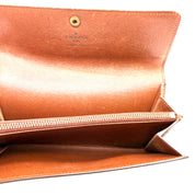 Louis Vuitton | Monogram Long Wallet | Monogram Canvas and Leather | Gold-Tone Hardware