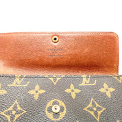 Louis Vuitton | Monogram Long Wallet | Monogram Canvas and Leather | Gold-Tone Hardware
