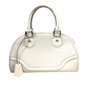 Louis Vuitton | Epi Leather Handbag – White (Pristine Condition)