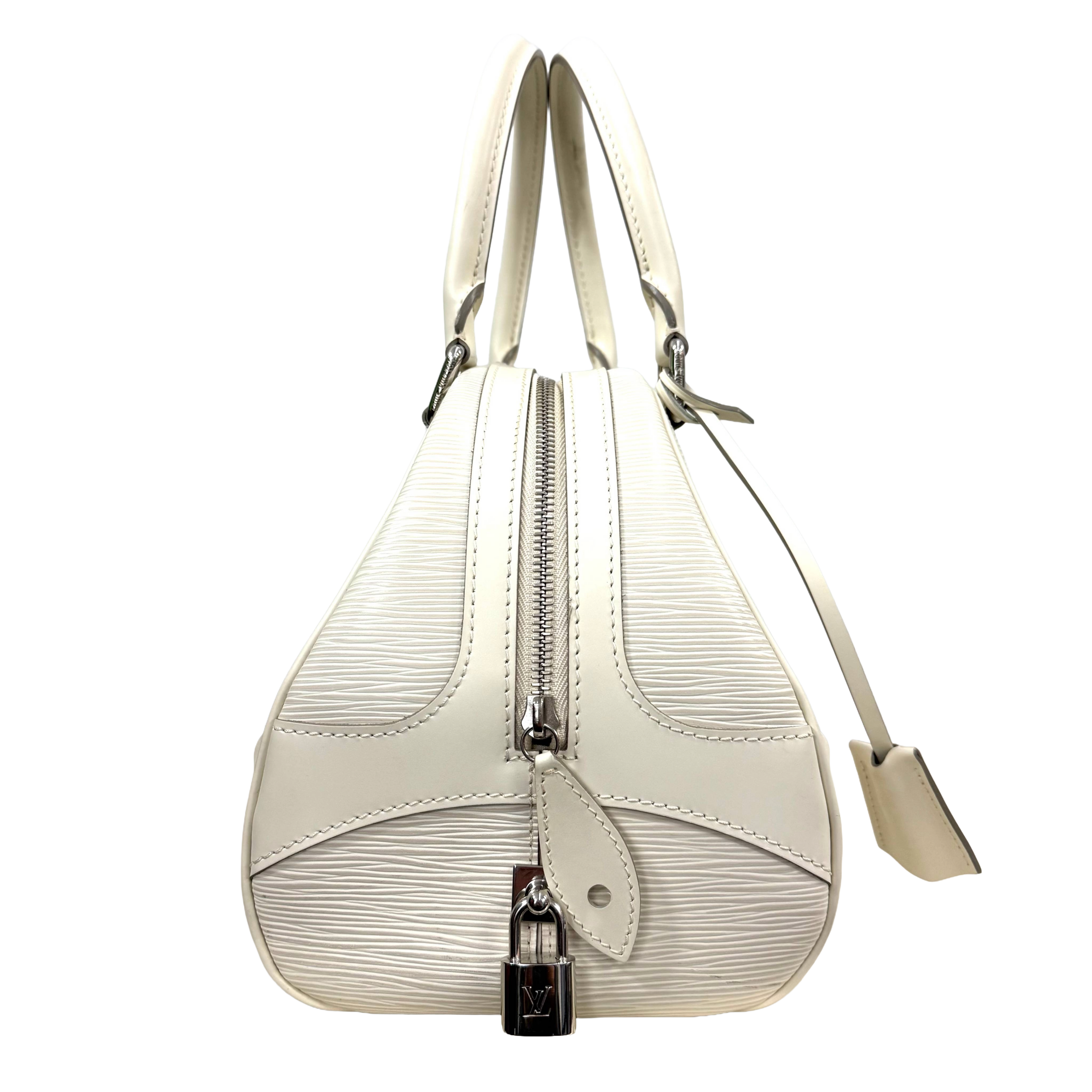 Louis Vuitton | Epi Leather Handbag – White (Pristine Condition)