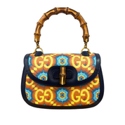 Gucci | 100th Anniversary Bamboo Top Handle Bag – Multicolor (Pristine Condition)
