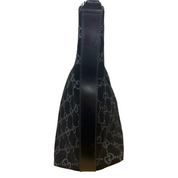 Gucci |  Black GG Jacquard Hobo Bag (Pristine Condition)