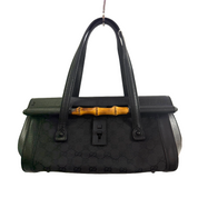 Gucci | Black Bamboo Tote (Pristine Condition)