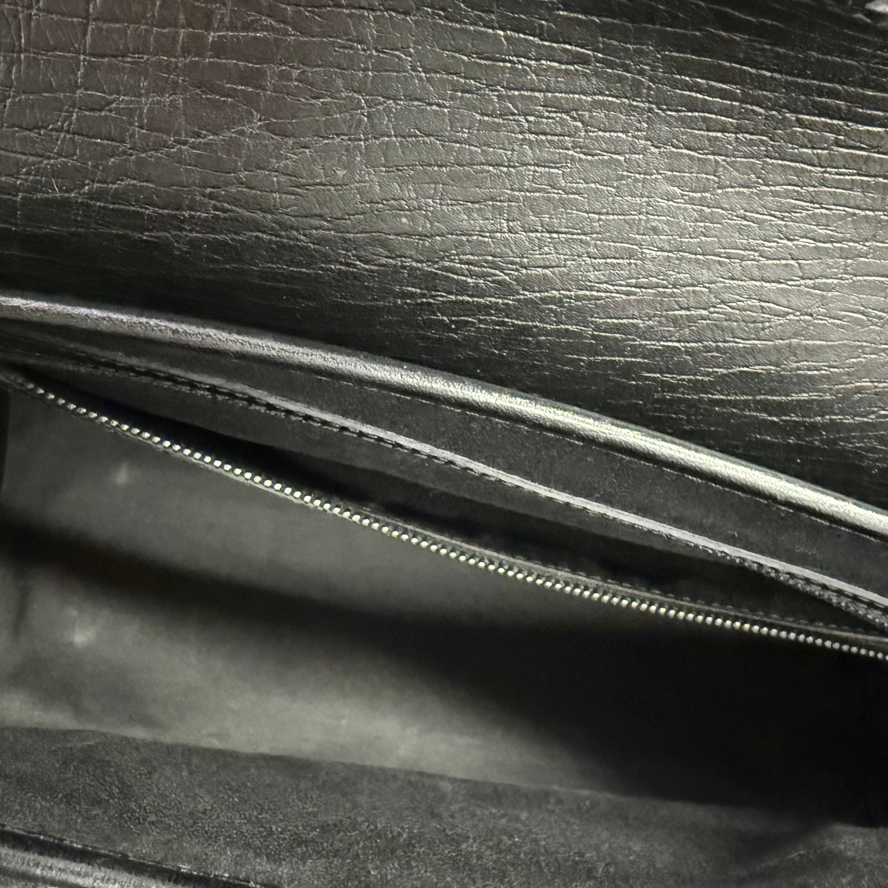 Gucci | Black Bamboo Tote (Pristine Condition)