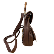 Gucci | Bamboo Leather Backpack – Brown (Excellent Condition)