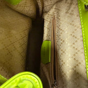Gucci | Bamboo Leather Backpack – Green (Pristine Condition)