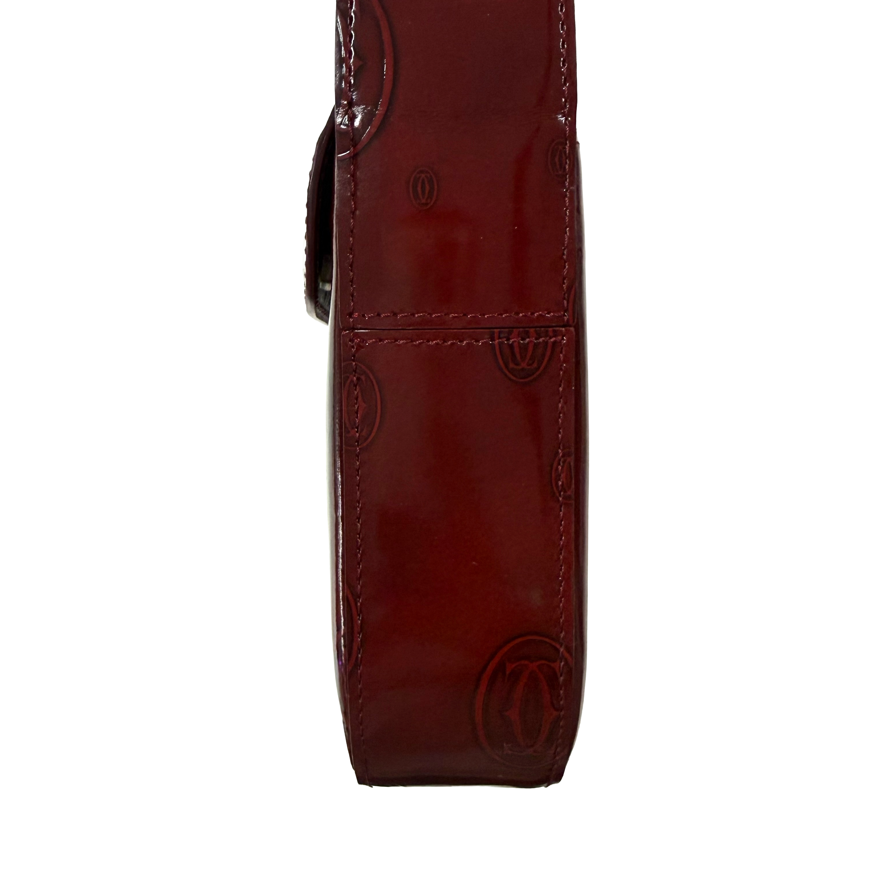 Cartier | Vernis Shoulder Bag Burgundy (Excellent Condition)