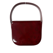 Cartier | Vernis Shoulder Bag Burgundy (Excellent Condition)