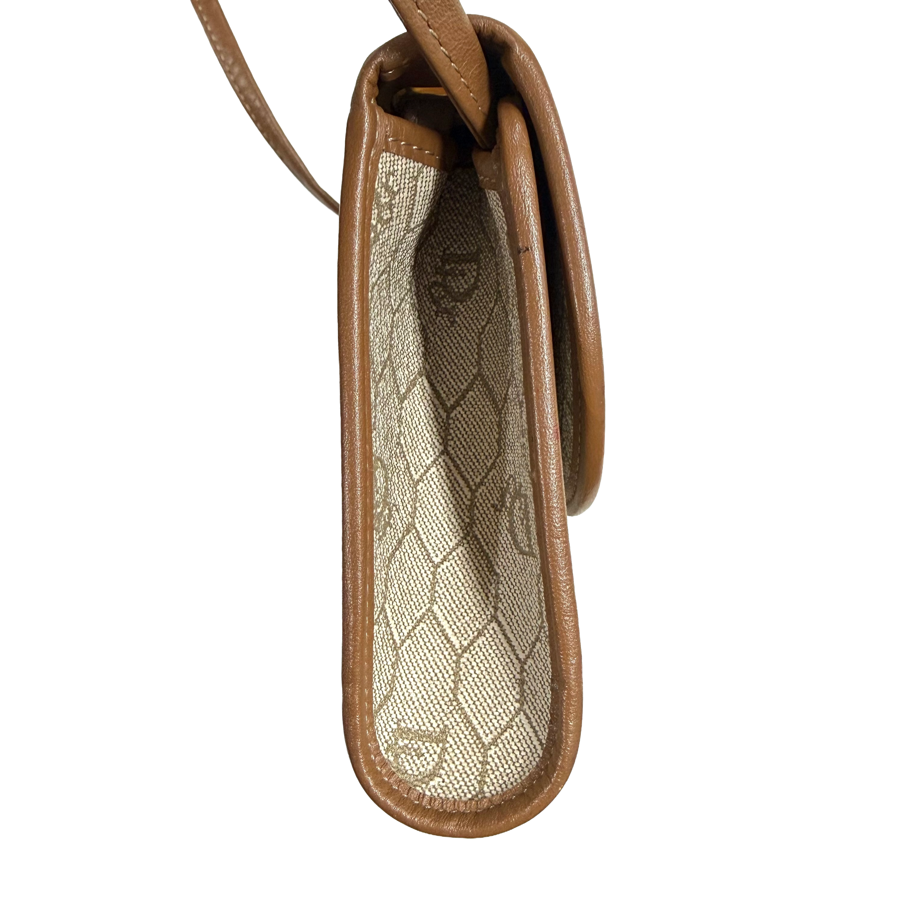 Christian Dior Honeycomb Crossbody Bag – Brown (Pristine Condition)