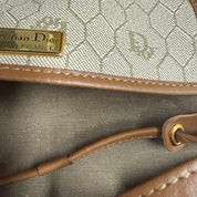 Christian Dior Honeycomb Crossbody Bag – Brown (Pristine Condition)