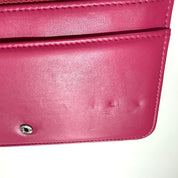 Chanel | Camellia Embossed Wallet on Chain – Hot Pink (Vintage Condition)