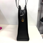 YSL| Embossed Leather Zip Tote – Black & Gold Hardware (Excellent Condition)