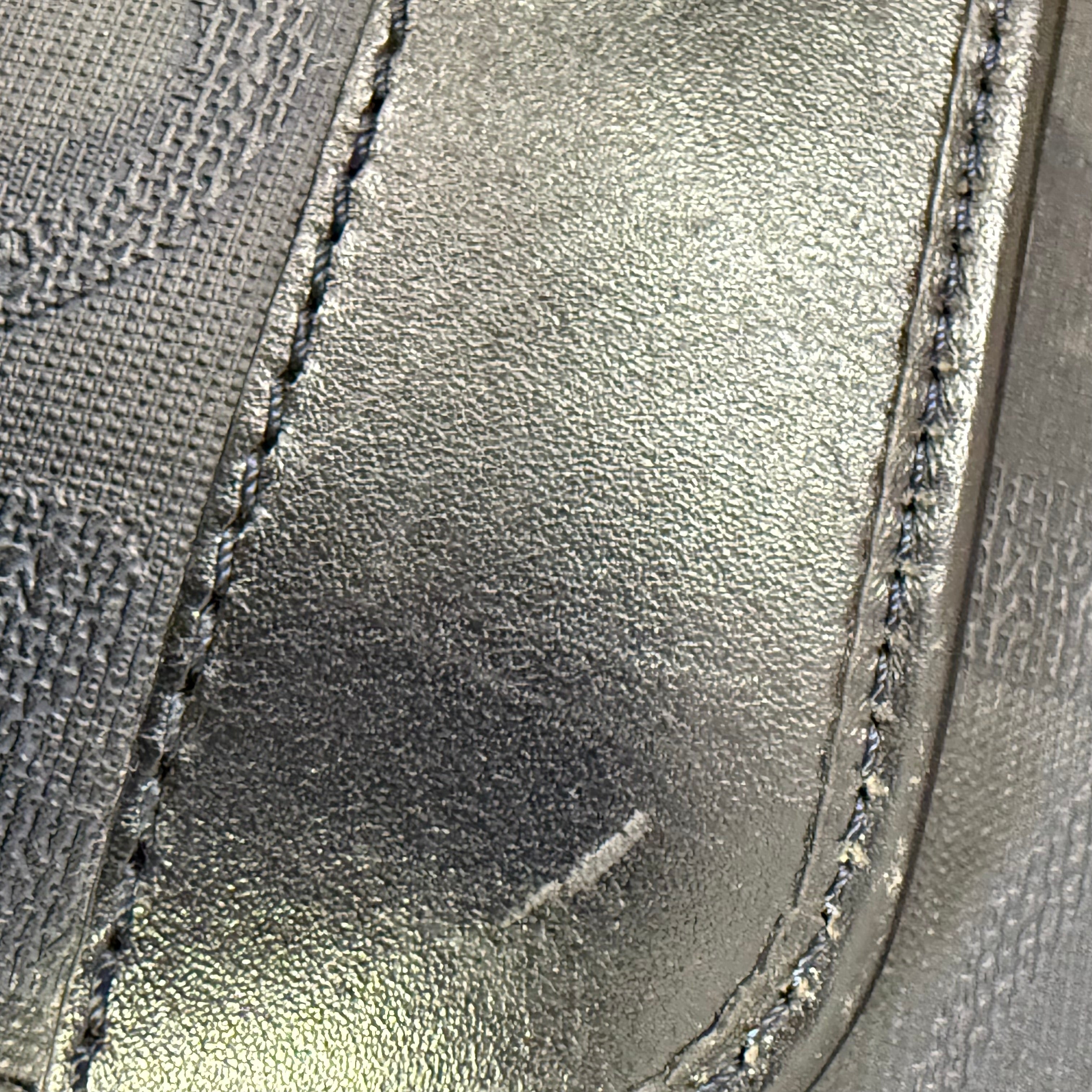 Christian Dior | Monogram Shoulder Bag – Navy Canvas & Gold Hardware (Excellent Condition)