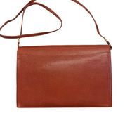 Givenchy | Envelope Shoulder Bag – Brown Leather & Gold Hardware (Excellent Condition)