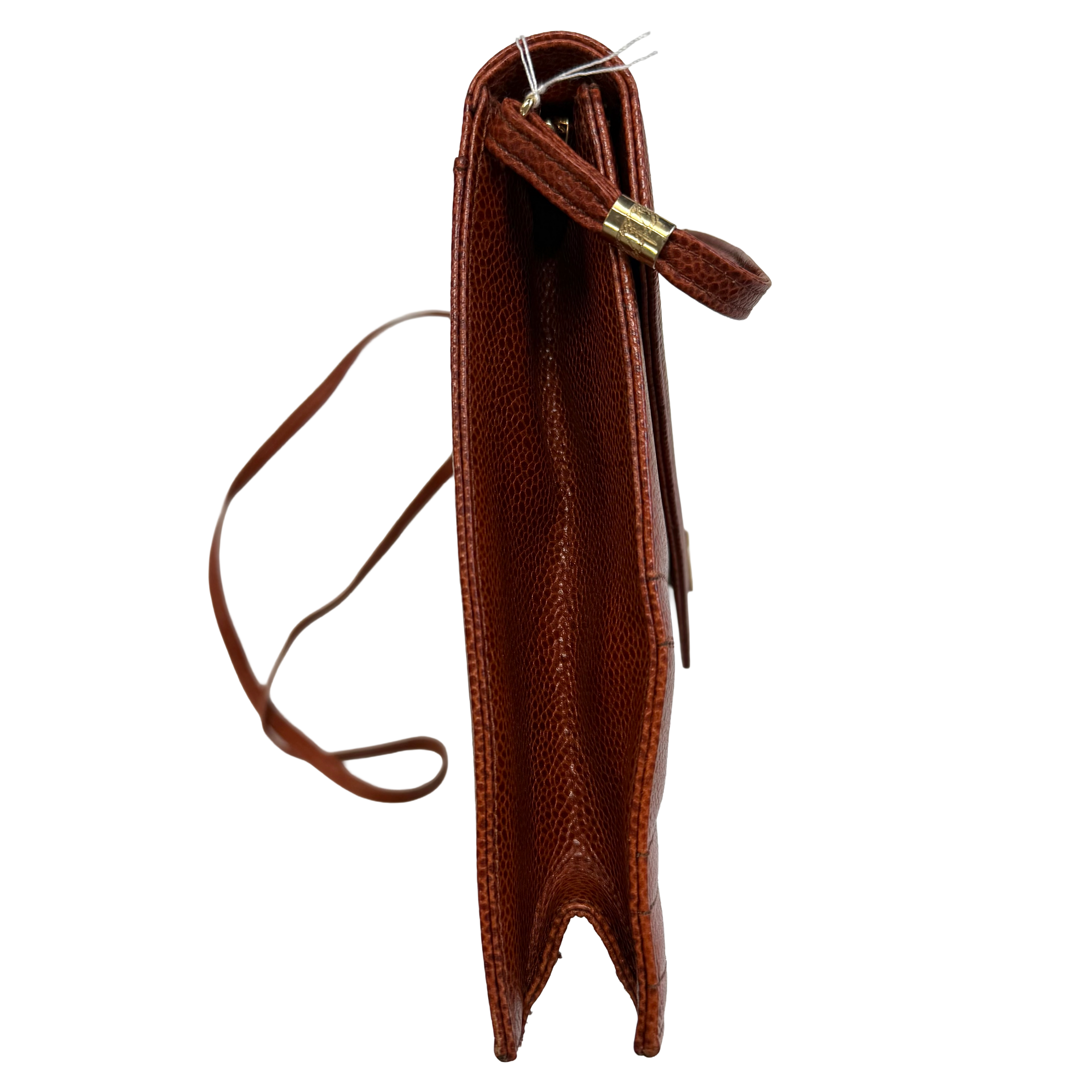 Givenchy | Envelope Shoulder Bag – Brown Leather & Gold Hardware (Excellent Condition)