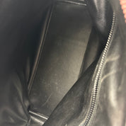 Celine | Boston Handbag – Burgundy Suede & Leather Trim (Good Condition)