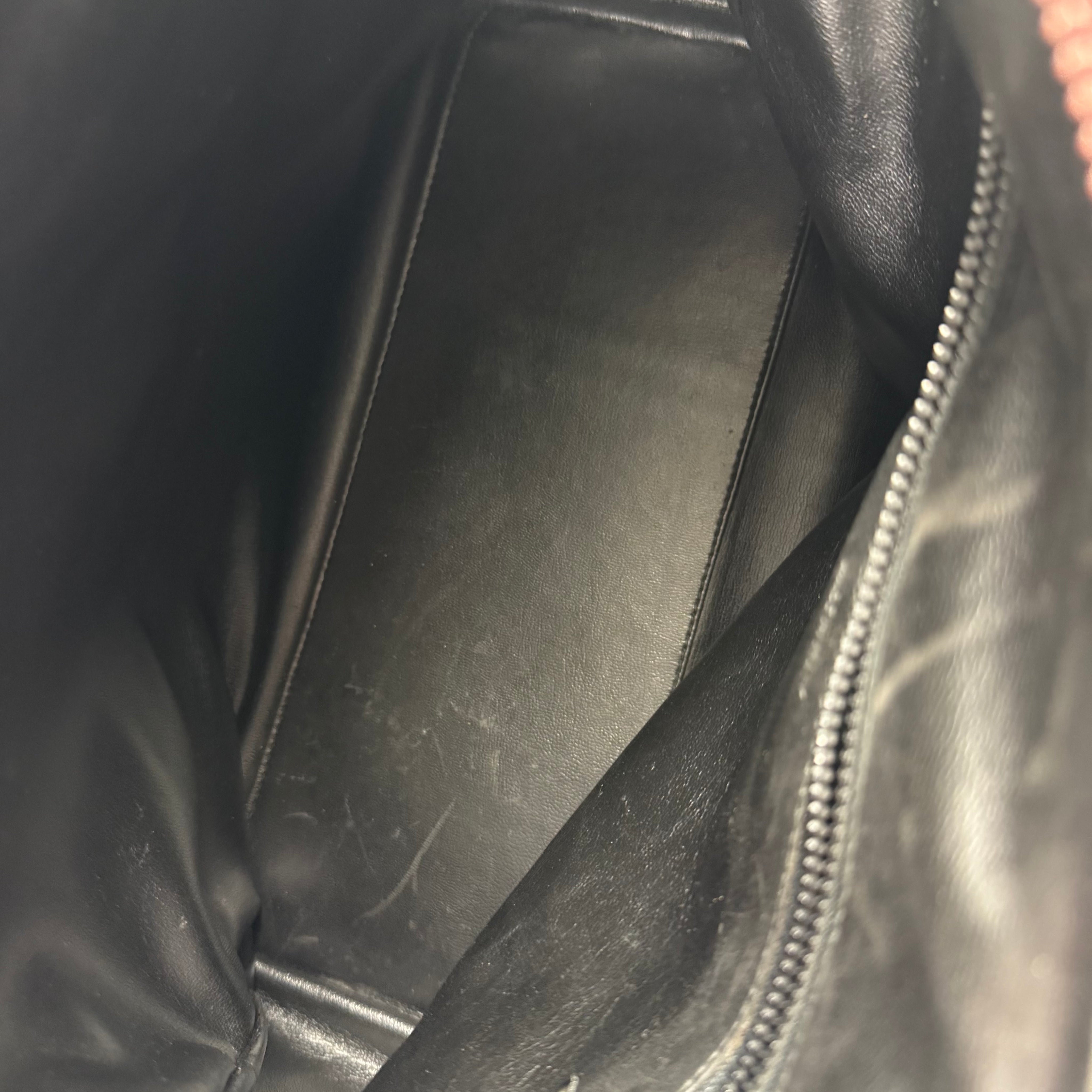 Celine | Boston Handbag – Burgundy Suede & Leather Trim (Good Condition)