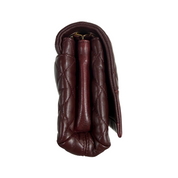 Chanel | Quilted Flap Shoulder Bag – Burgundy Leather & Gold Hardware (Excellent Condition)