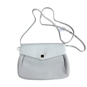 Givenchy | Envelope Shoulder Bag – White Leather & Gold Hardware (Pristine Condition)