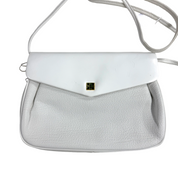 Givenchy | Envelope Shoulder Bag – White Leather & Gold Hardware (Pristine Condition)