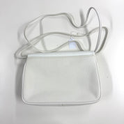 Givenchy | Envelope Shoulder Bag – White Leather & Gold Hardware (Pristine Condition)