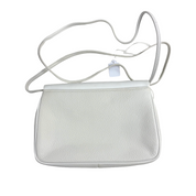 Givenchy | Envelope Shoulder Bag – White Leather & Gold Hardware (Pristine Condition)