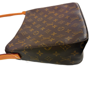 Louis Vuitton | Looping MM  Monogram Shoulder Bag – Brown Canvas & Vachetta Leather (Excellent Condition)