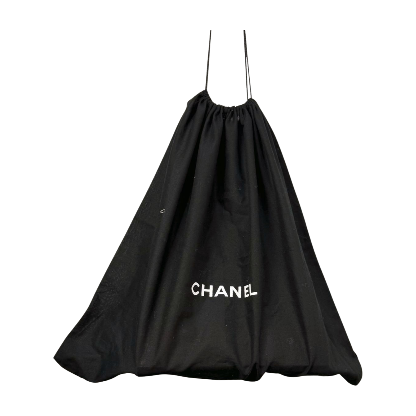 Chanel - Classic Double Flap in Black Leather (Excellent Condition) - CONS