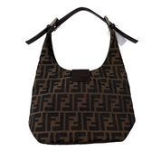 Fendi | Vintage Zucca Canvas Baguette Shoulder Bag – Brown (Good Condition)