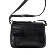 Burberry | Vintage Black Leather Crossbody Shoulder Bag (Good Condition)