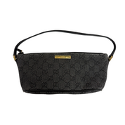 Gucci | GG Denim Mini Shoulder Bag – Black (Excellent Condition)