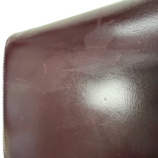 Celine | Vintage Burgundy Leather Chain Clutch Shoulder Bag (Vintage Condition)