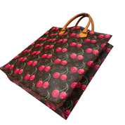 Louis Vuitton x Takashi Murakami Monogram Cerises Sac Plat | Gold Hardware