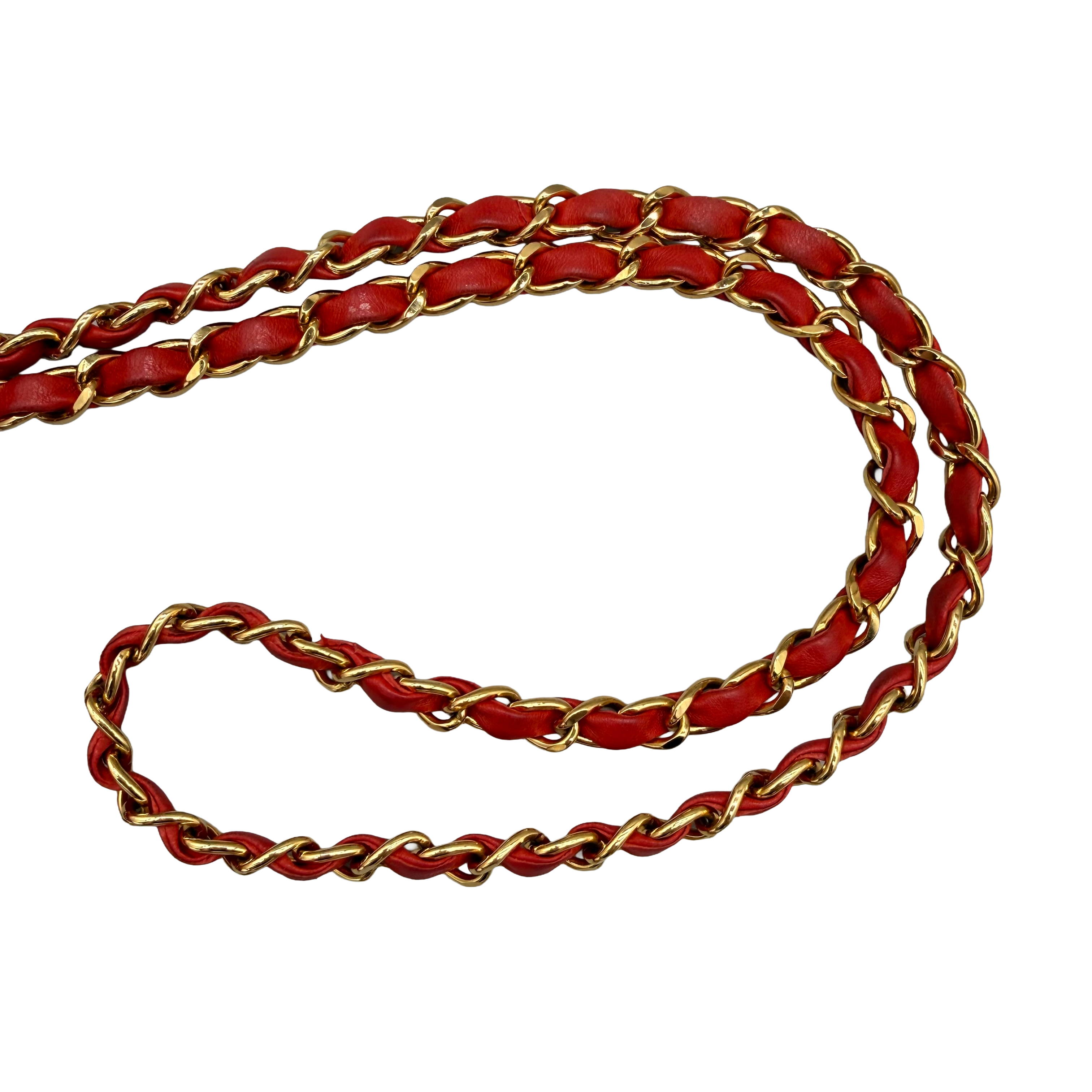 Chanel Vintage Diana Flap Large | Red Lambskin | Gold Hardware