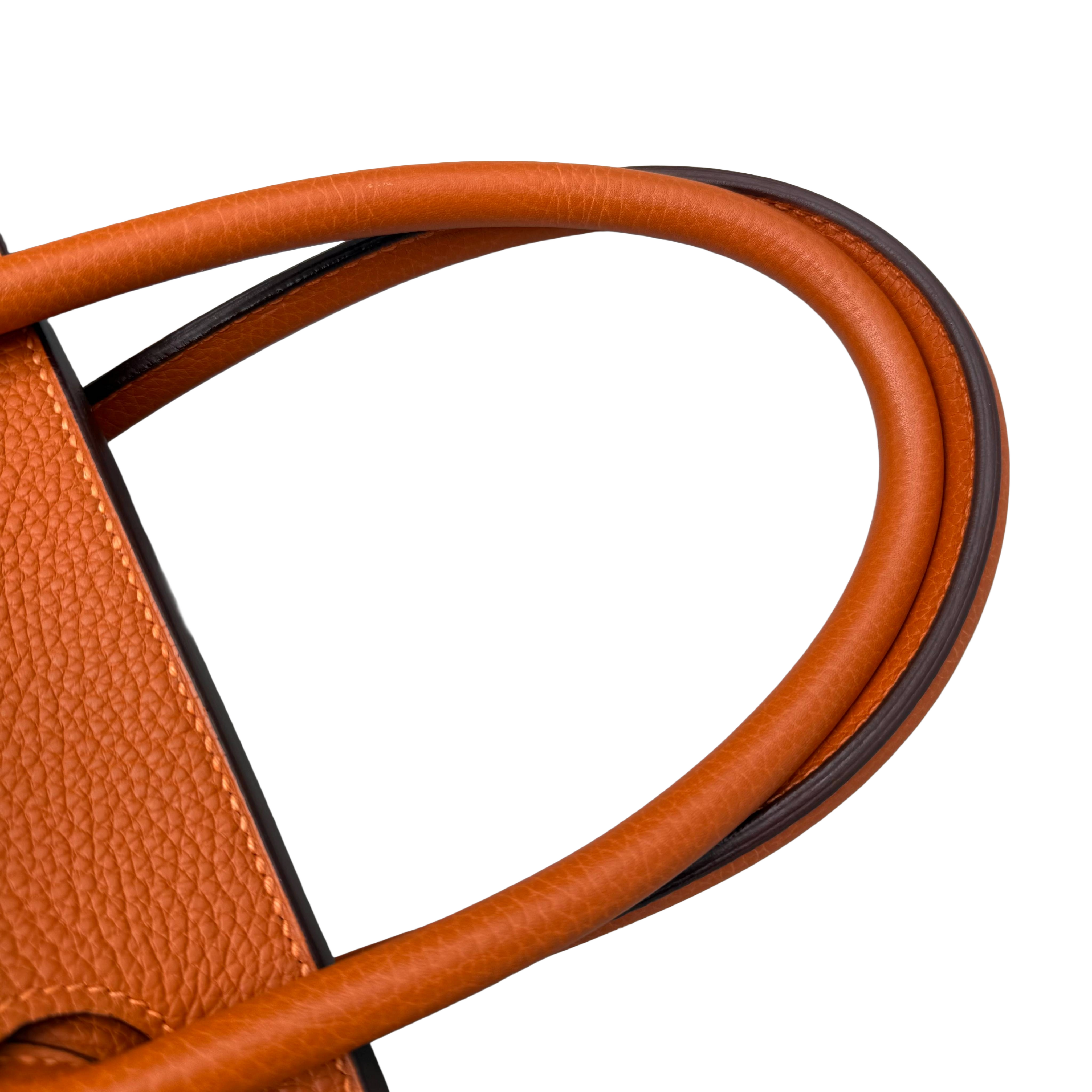 Hermès Birkin JPG 42 | Orange Togo | Palladium Hardware