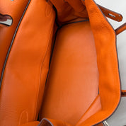 Hermès Birkin JPG 42 | Orange Togo | Palladium Hardware