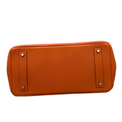 Hermès Birkin JPG 42 | Orange Togo | Palladium Hardware