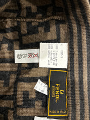 Fendi merino wool wrap skirt size 10-12Au