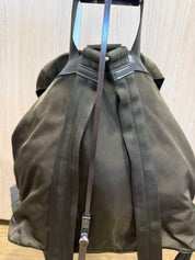 Prada Olive re-edition nylon backpack
