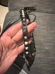 Valentino Mini Leather Garavani Rock Stud Cross Body
