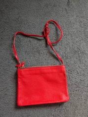 Celine Red Trio Crossbody