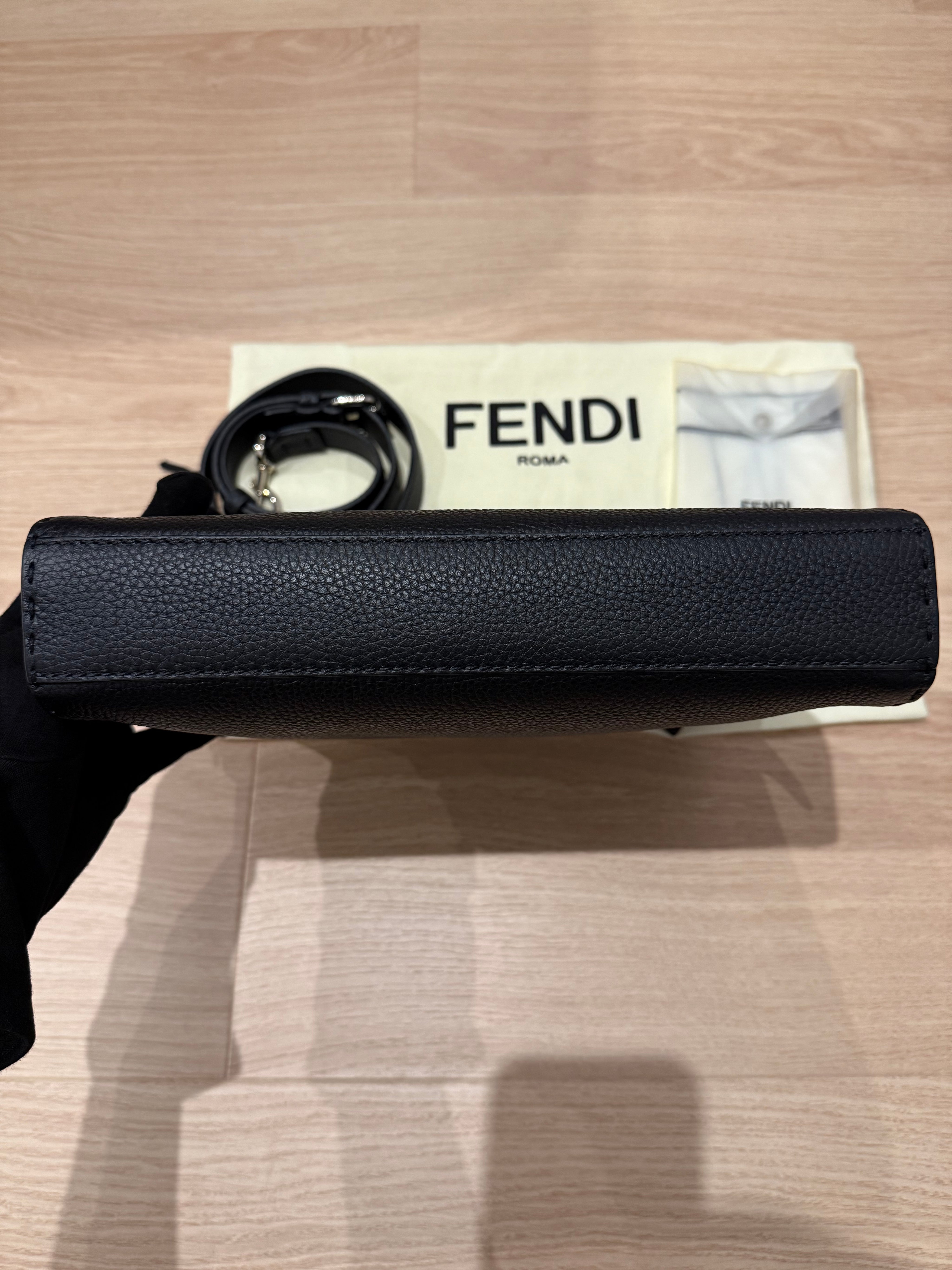 FENDI Peekaboo Iconic Fit Mini Monster Eye