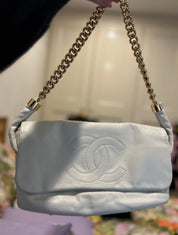 Chanel Rodeo Drive Flap Bag White