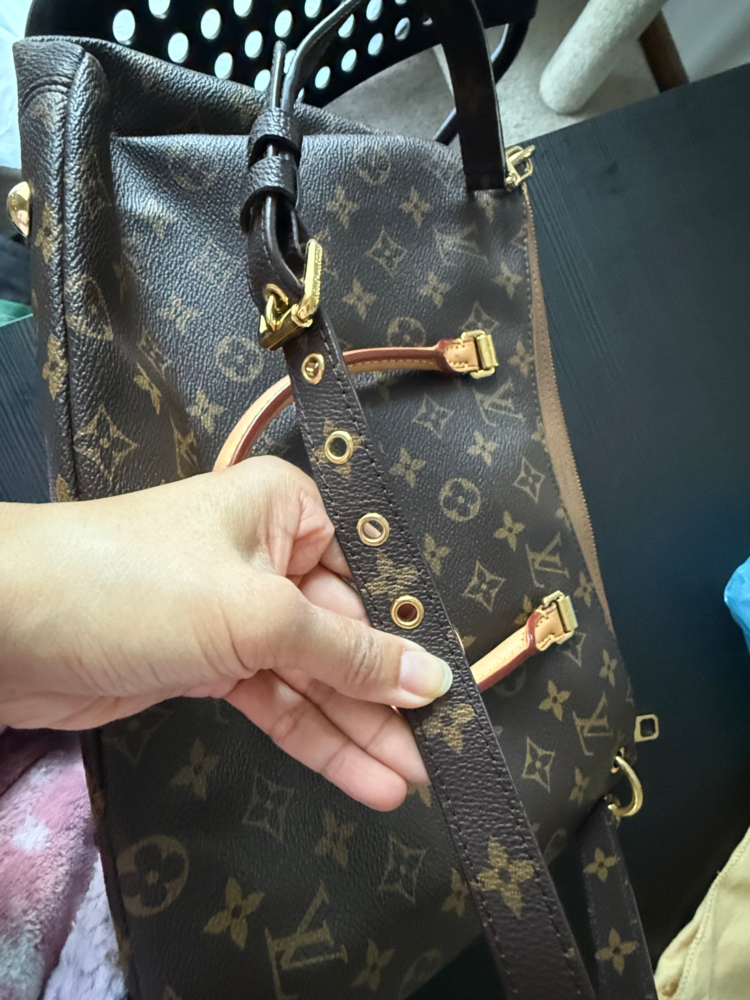 LV monogram Pallas Mm