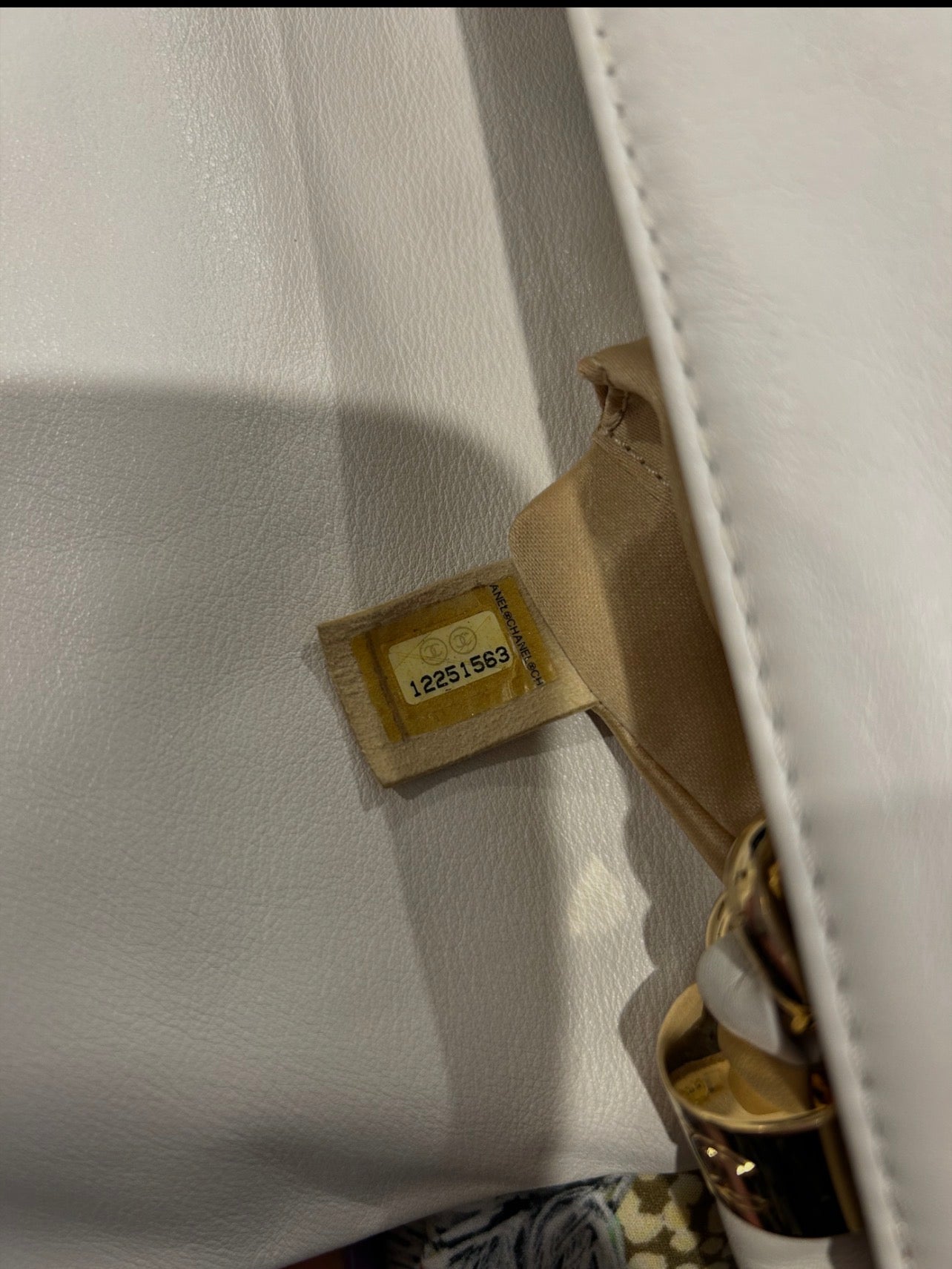 Chanel Rodeo Drive Flap Bag White