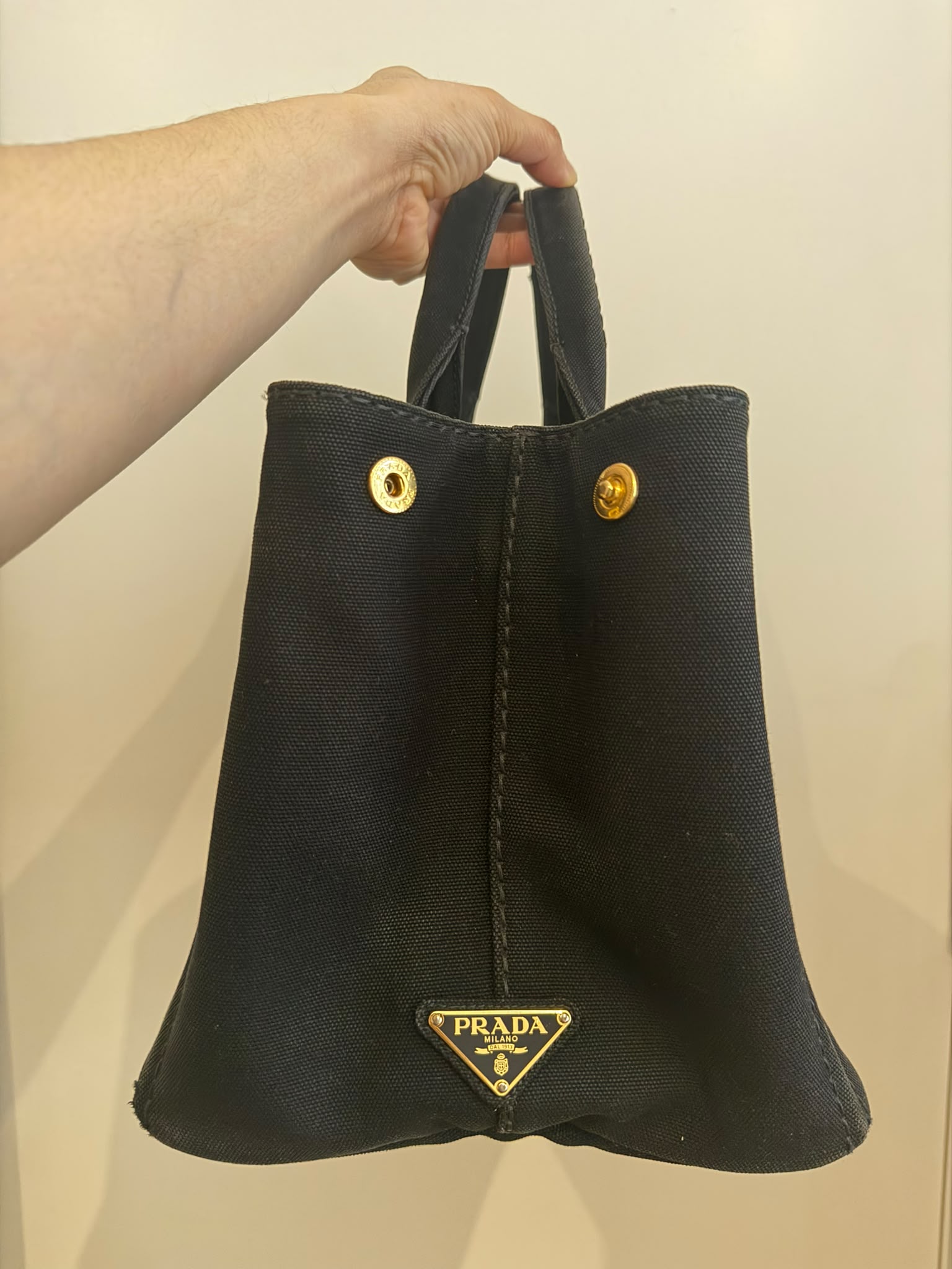 Prada Canapa Tote Bag