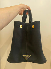 Prada Canapa Tote Bag