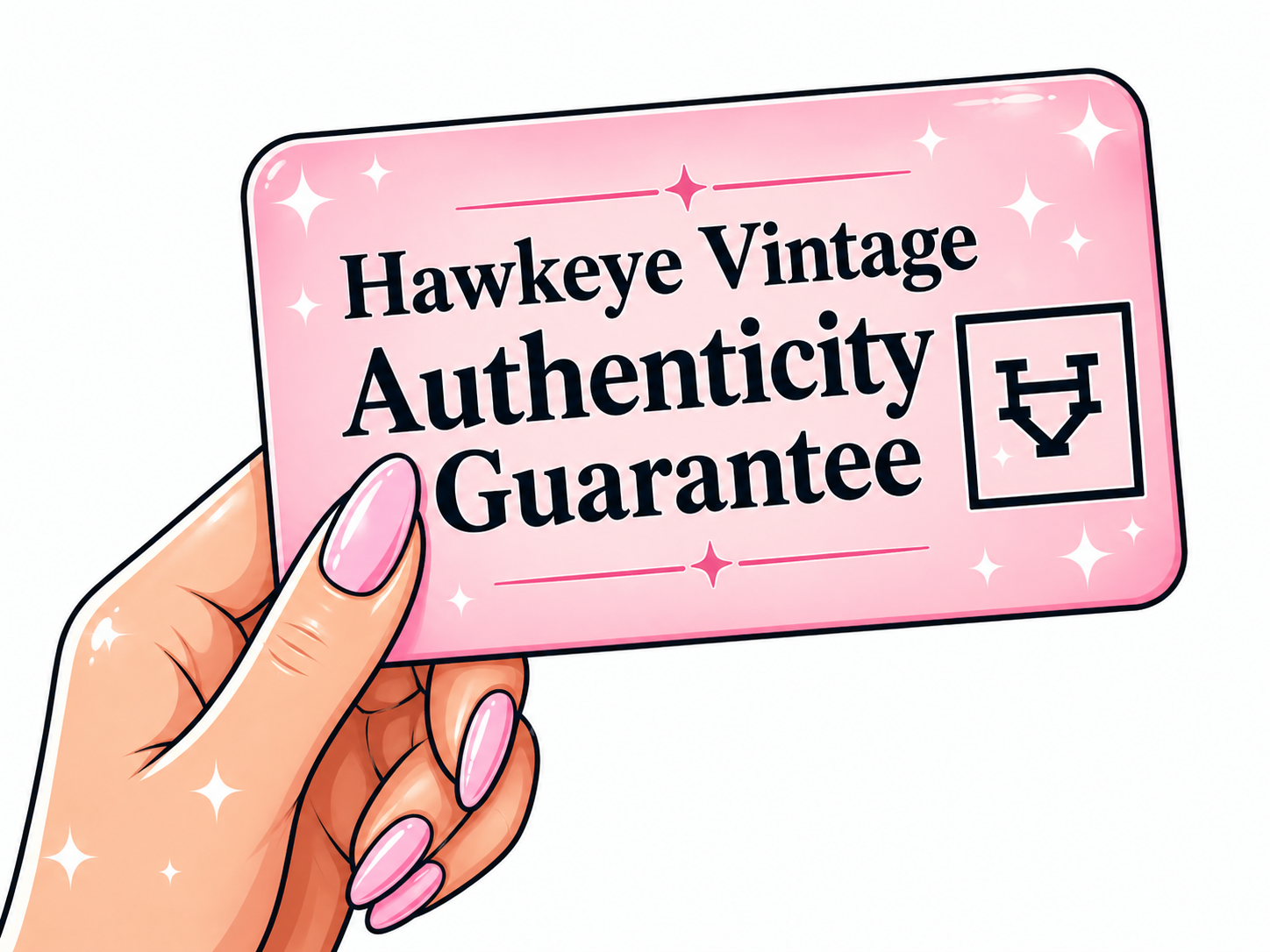 Hawkeye Vintage | Authenticity Card