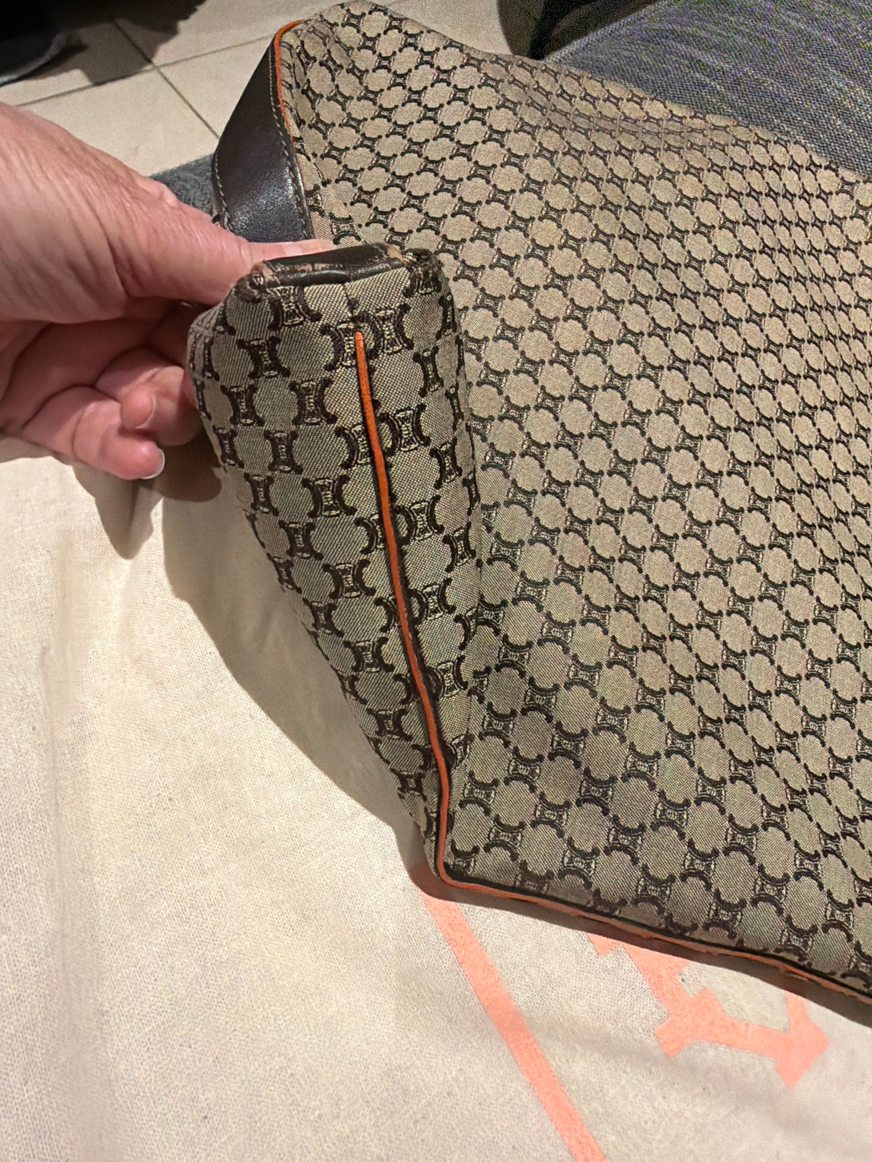 Celine Monogram Canvas Tote